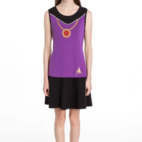 Disney Villain Dress Sleeveless Evil Queen Snow White Women's Woman's MEDIUM NWT - Picture 1 of 10